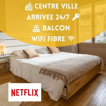 Tours Centre - Proche Gare - Parking Velo - Balcon - Arrivee Autonome Apartment Exterior photo
